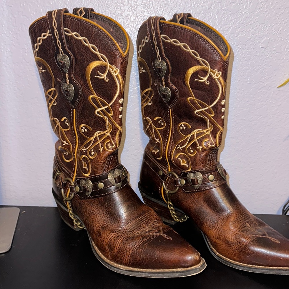 WOMENS DURANGO COWGIRL BOOTS!!- Size 9